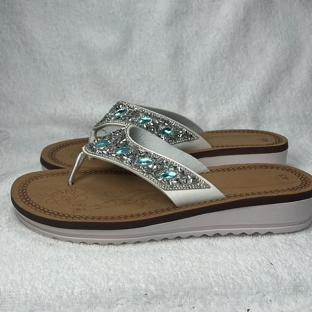 Embellished Women's Sandals - Picture 2 of 4